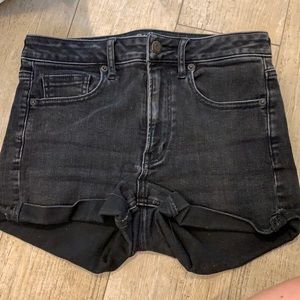 American Eagle High Waist Denim Shorts